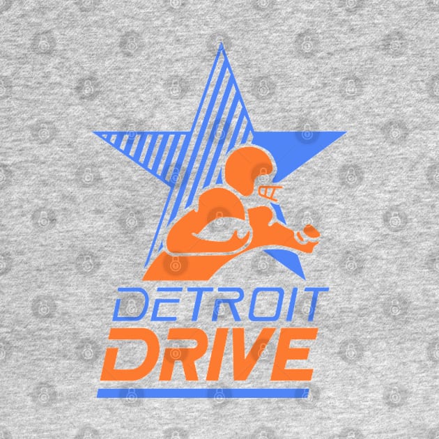 Defunct Detroit Drive Football AFL by LocalZonly